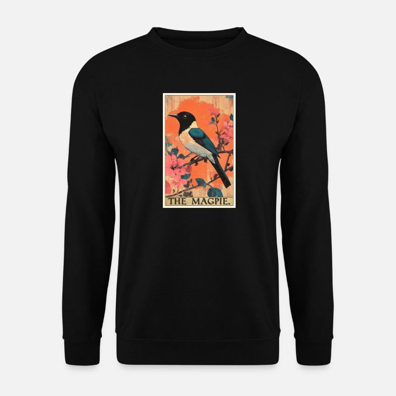 Magpies Magpie - Unisex Sweatshirt - black