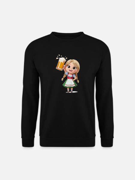 Prostella – zum Wohl! - Unisex Pullover - Schwarz