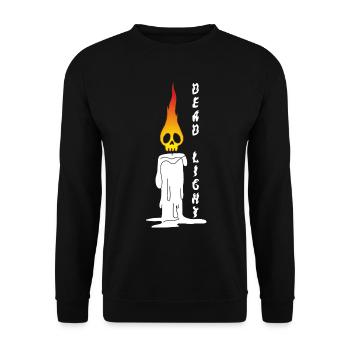 Dead Light - Unisex Pullover - Schwarz - Vorne - Alina (178cm) & Michal (187cm)