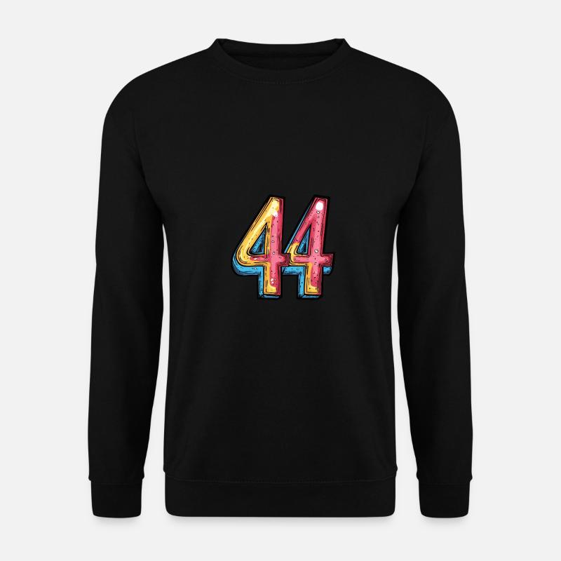 44 Number Comic - Unisex Sweatshirt - black