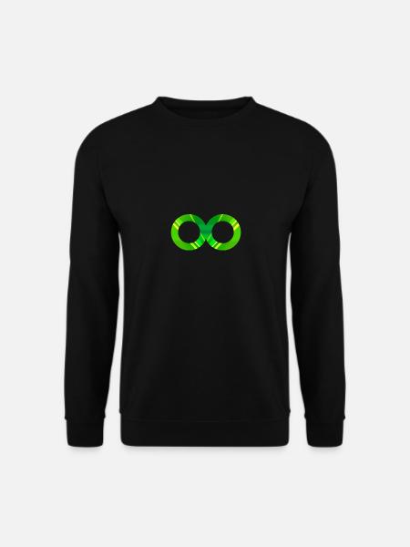 Acht Unendlichkeit 7 - Unisex Pullover - Schwarz