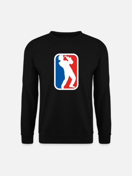 Musiker Saxophon - Unisex Pullover - Schwarz
