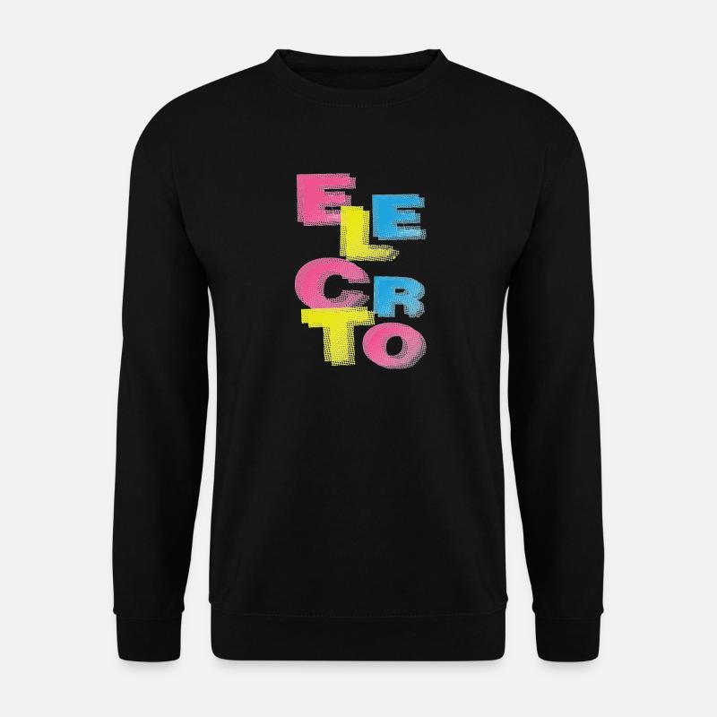 Electro - Unisex Pullover - Schwarz