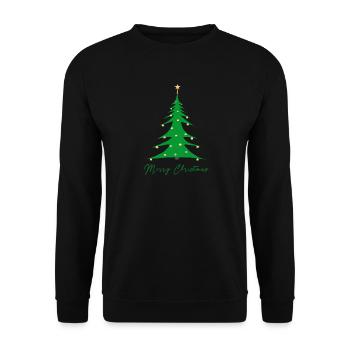 Joyeux Noël Joyeux Noël - Sweat-shirt Unisexe - noir - Devant - Alina (178cm) & Michal (187cm)
