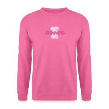 Spiritual Lotus 777 Angel number - Unisex Sweatshirt - pink - Front