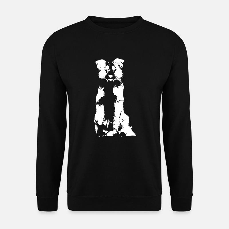 Border Collie - Unisex Pullover - Schwarz