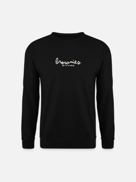 BROWNIES ARE MY ANARCHY - Unisex Sweatshirt - black