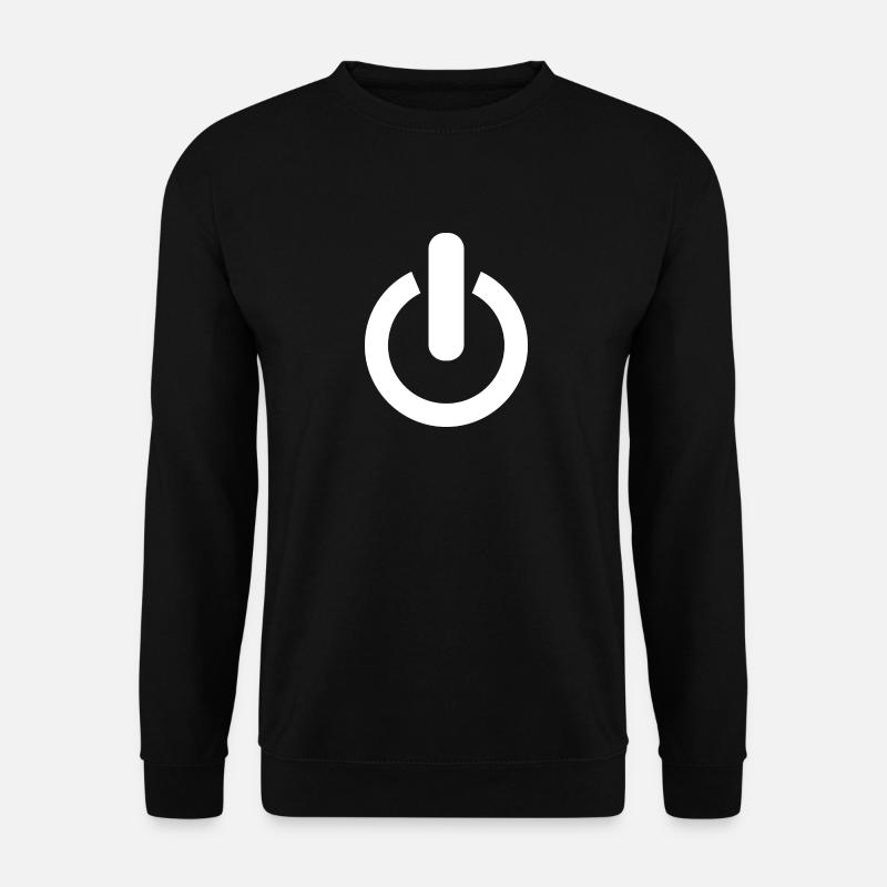Switch on logo - Unisex Sweatshirt - black