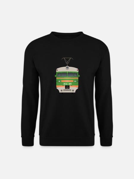 Train Russie - Sweat-shirt Unisexe - noir