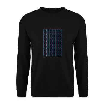Piscine Piscine Sports aquatiques Piscine Baden Bahn - Sweat-shirt Unisexe - noir - Devant - Alina (178cm) & Michal (187cm)