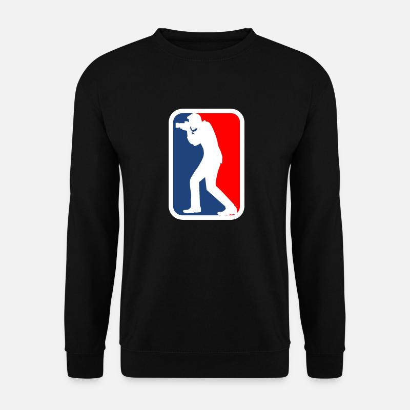 fotograf logo - Sweat-shirt Unisexe - noir