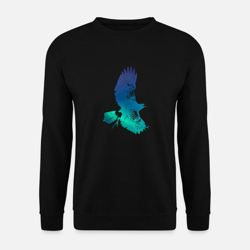Fliegender Adler - Unisex Pullover - Schwarz