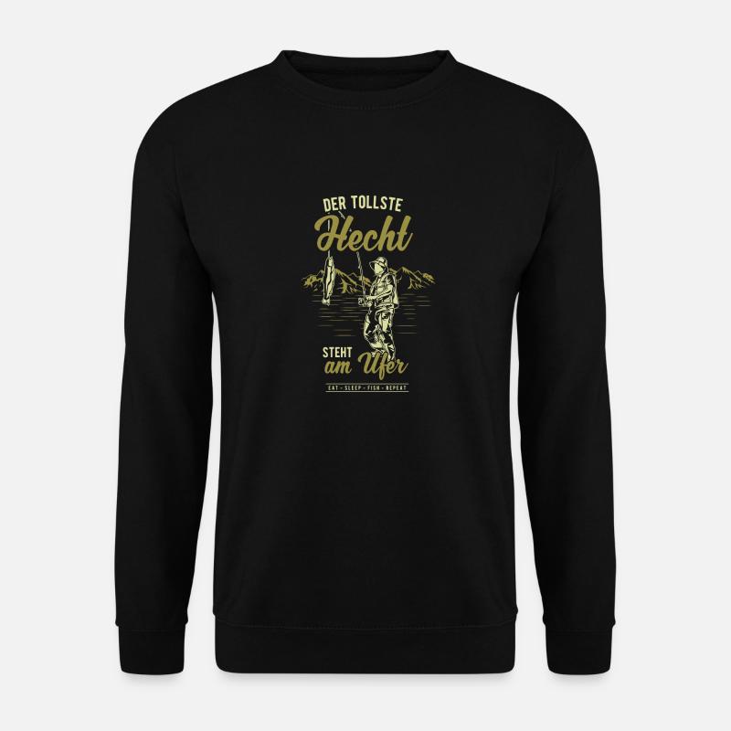 Der tollste Hecht - Unisex Pullover - Schwarz