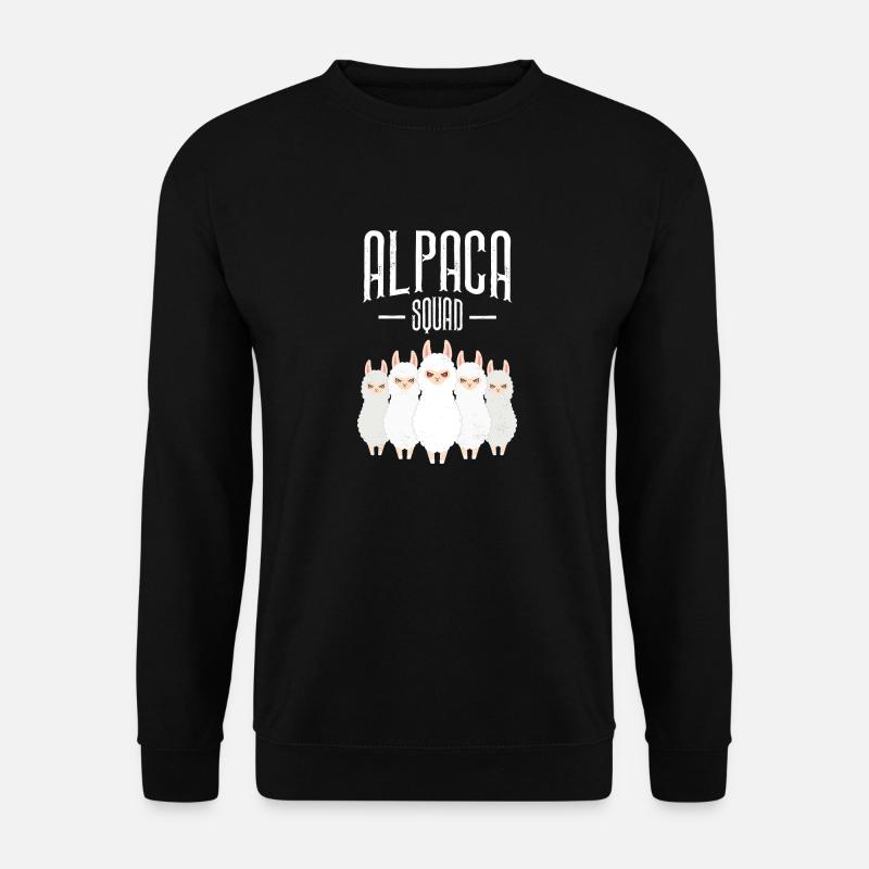Alpaca Squad - Unisex Sweatshirt - black