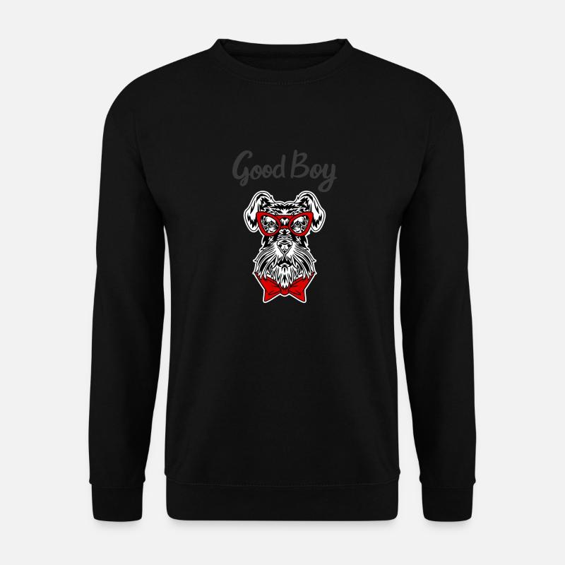 Miniature Schnauzer Desigen - Unisex Sweatshirt - black