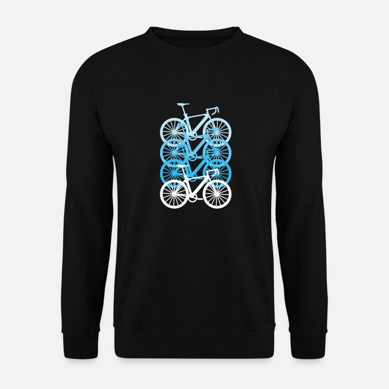 Fahrrad fahren - Unisex Pullover - Schwarz