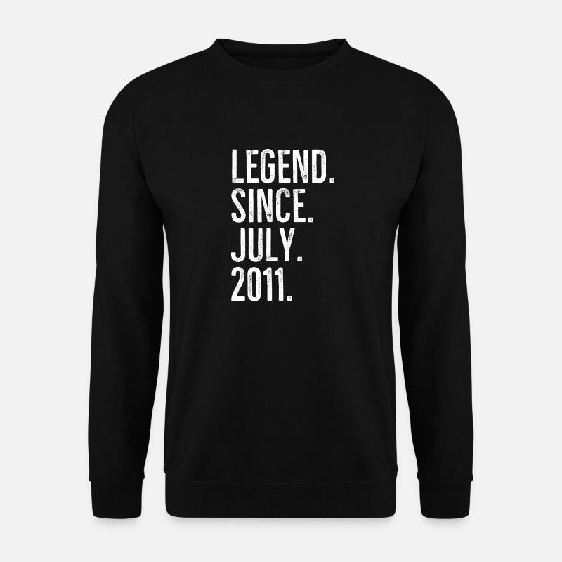 Legend Since July 2011 - Unisex Sweatshirt - black