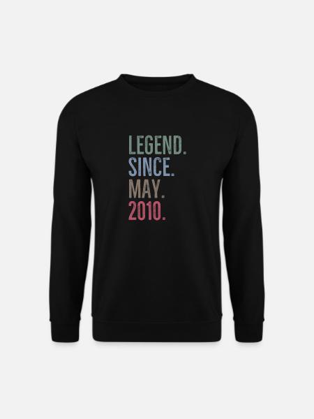 Legend Since May 2010 - Unisex Sweatshirt - black