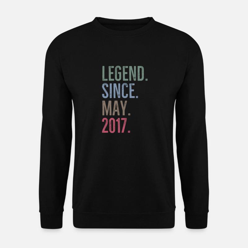 Legend Since May 2017 - Unisex Sweatshirt - black