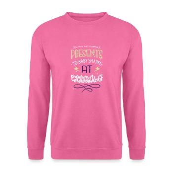 birthday present idea bodybuilding awesome - Unisex Sweatshirt - pink - Front