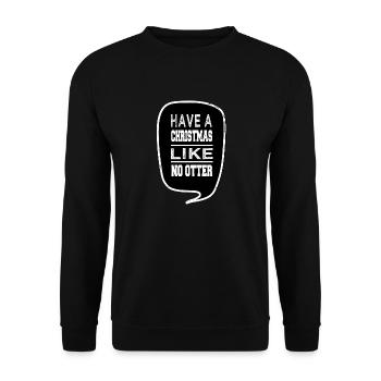 Aquatic Animal Anniversary Dino Bike Moon Computer - Unisex Sweatshirt - black - Front - Alina (178cm) & Michal (187cm)