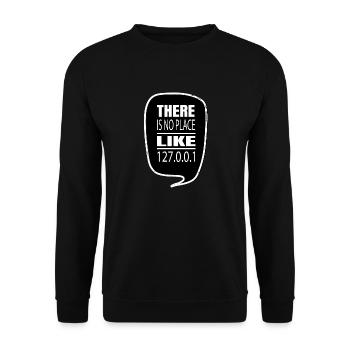 Christmas Carols - Unisex Sweatshirt - black - Front - Alina (178cm) & Michal (187cm)
