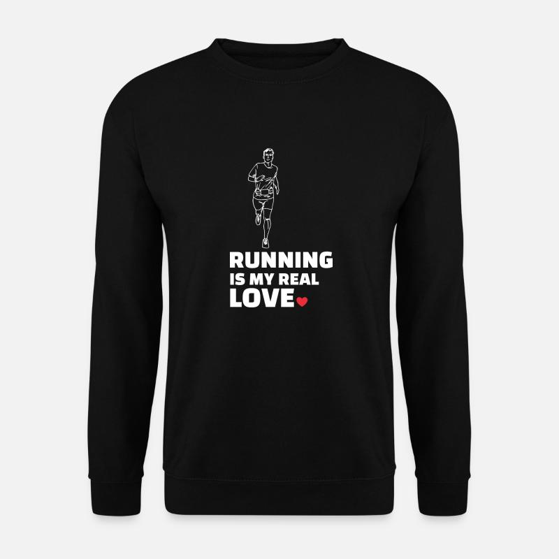 J’adore la course - Sweat-shirt Unisexe - noir