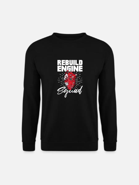 Rebuild engine squad - Unisex Sweatshirt - black