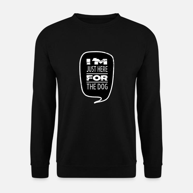 beagle dog lover awesome rescue beagle dad - Unisex Pullover - Schwarz