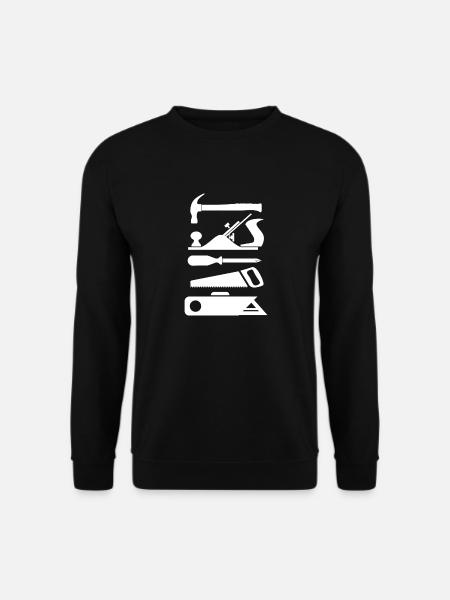 Outils menuiserie Menuisier - Sweat-shirt Unisexe - noir