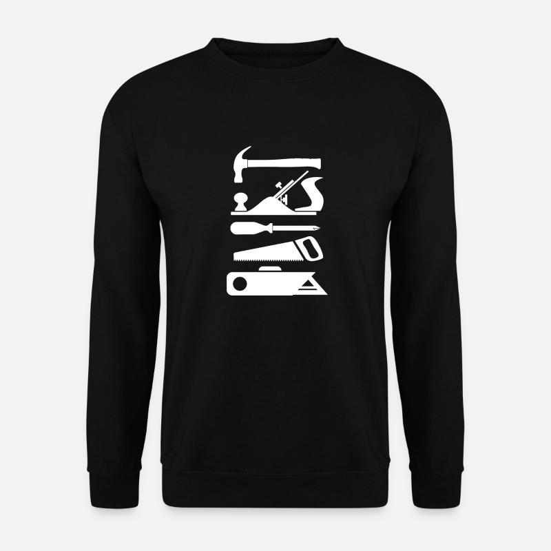 Outils menuiserie Menuisier - Sweat-shirt Unisexe - noir