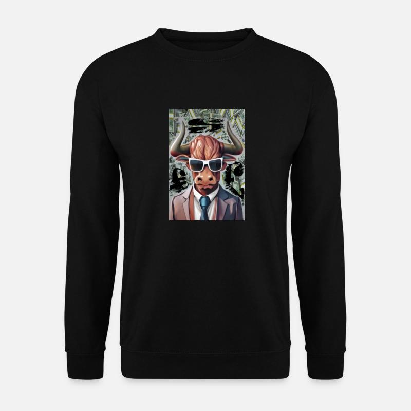 Bull Buisness - Unisex Pullover - Schwarz