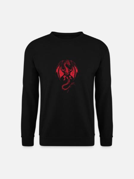 Dragon rampant - Unisex Sweatshirt - black