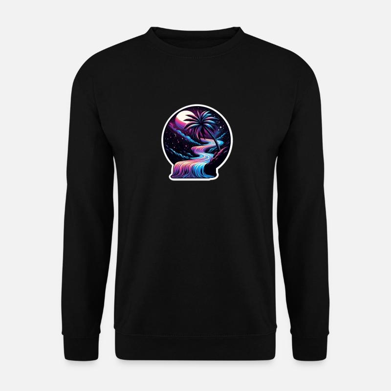 Galaxa Palm - Unisex Sweatshirt - black