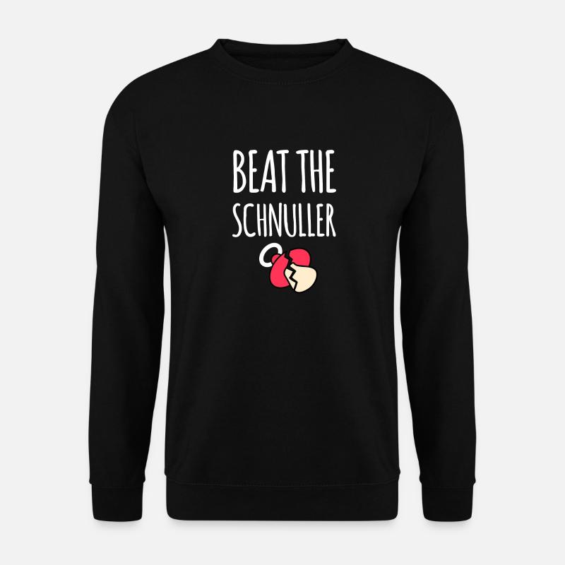 Say no to the pacifier - Unisex Sweatshirt - black