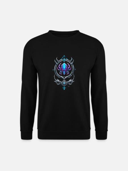 Cancer Futuristic Symbol - Unisex Sweatshirt - black