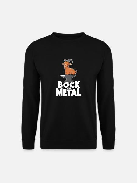 Bock auf Metal - Unisex Pullover - Schwarz