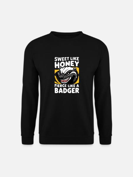 Badger Honey Badger Animal - Unisex Sweatshirt - black