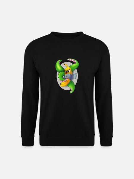 Tentaclaná solo - Unisex Pullover - Schwarz