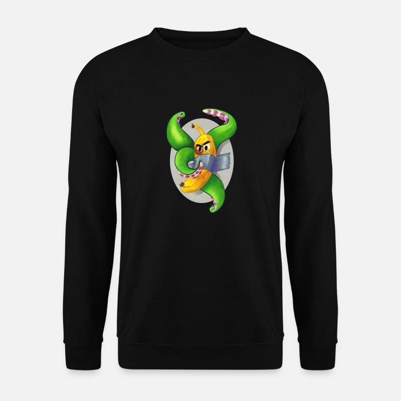 Tentaclaná solo - Unisex Pullover - Schwarz