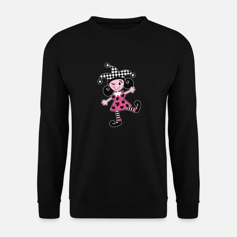 Carnaval, Carnaval, Arlequin - Sweat-shirt Unisexe - noir