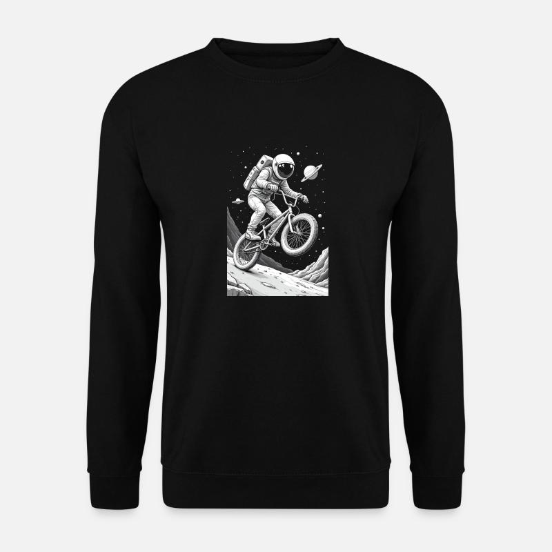 BMX Astronaut - Unisex Pullover - Schwarz