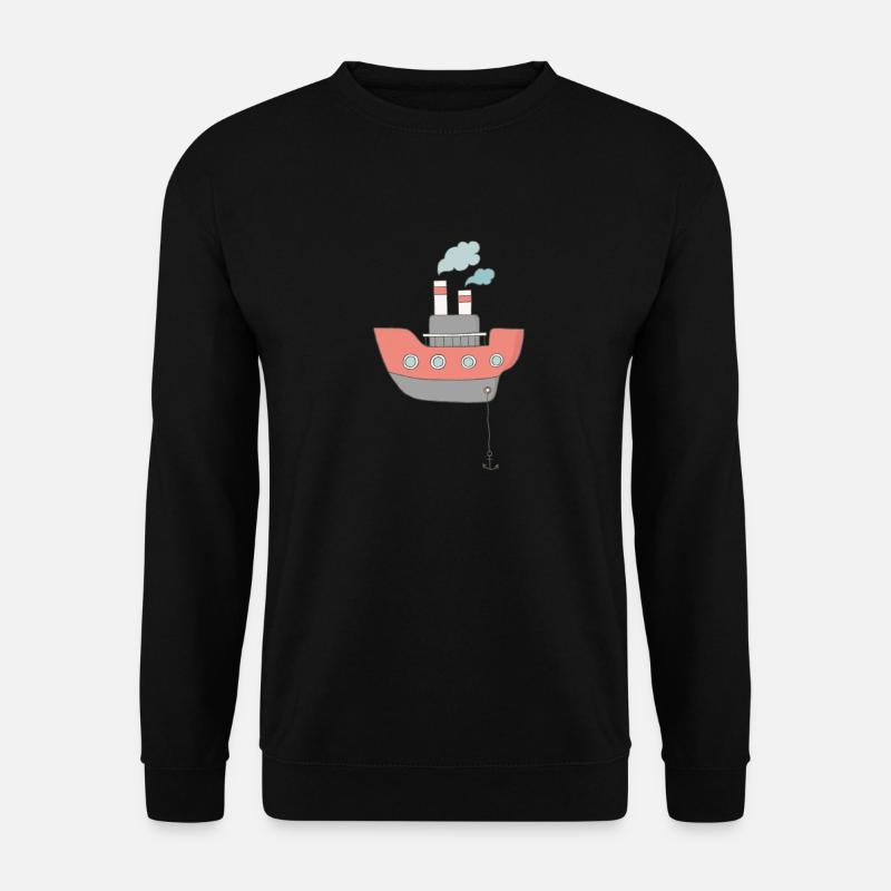 boat - Unisex Sweatshirt - black