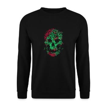 Skull of bones - Unisex Sweatshirt - black - Front - Alina (178cm) & Michal (187cm)