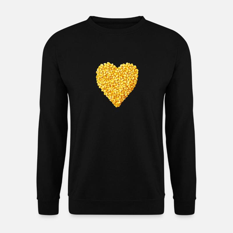 J’aime ... Maïs - Sweat-shirt Unisexe - noir
