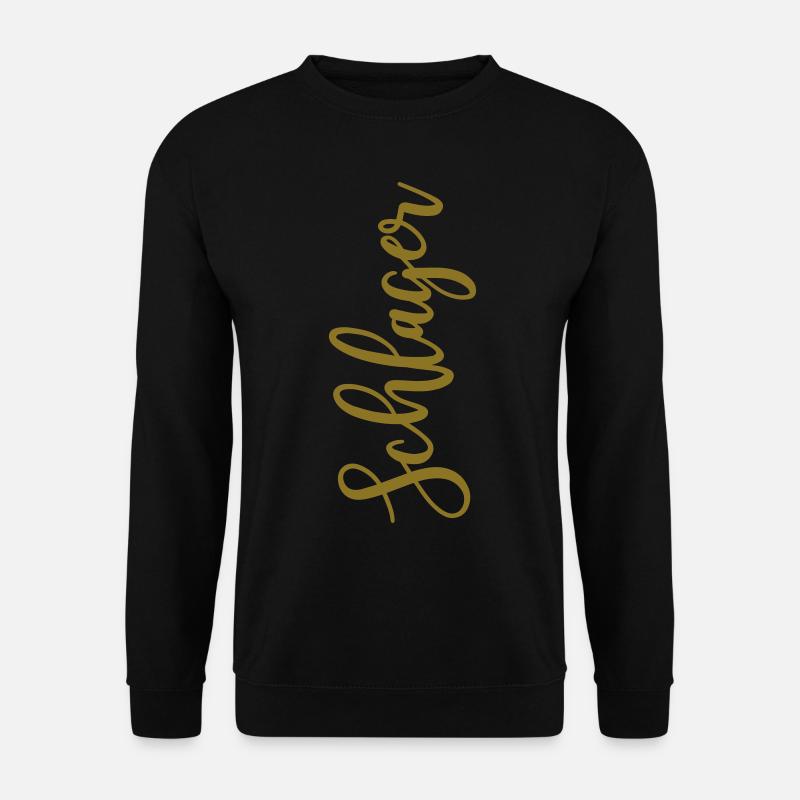 Schlager - Unisex Pullover - Schwarz