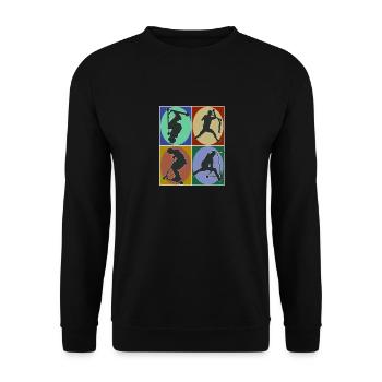 Scooter - Unisex Pullover - Schwarz - Vorne - Alina (178cm) & Michal (187cm)