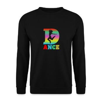 dance - Sweat-shirt Unisexe - noir - Devant - Alina (178cm) & Michal (187cm)