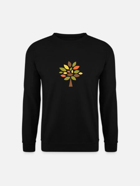 Tree of Knowledge - Retro - Unisex Sweatshirt - black