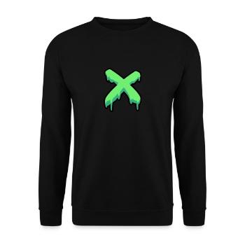 Croix Verte - Sweat-shirt Unisexe - noir - Devant - Alina (178cm) & Michal (187cm)